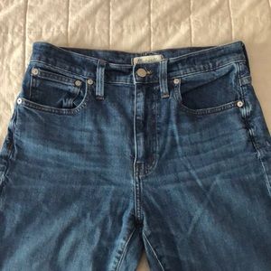 Madewell high rise boyfriend jeans 28Petite